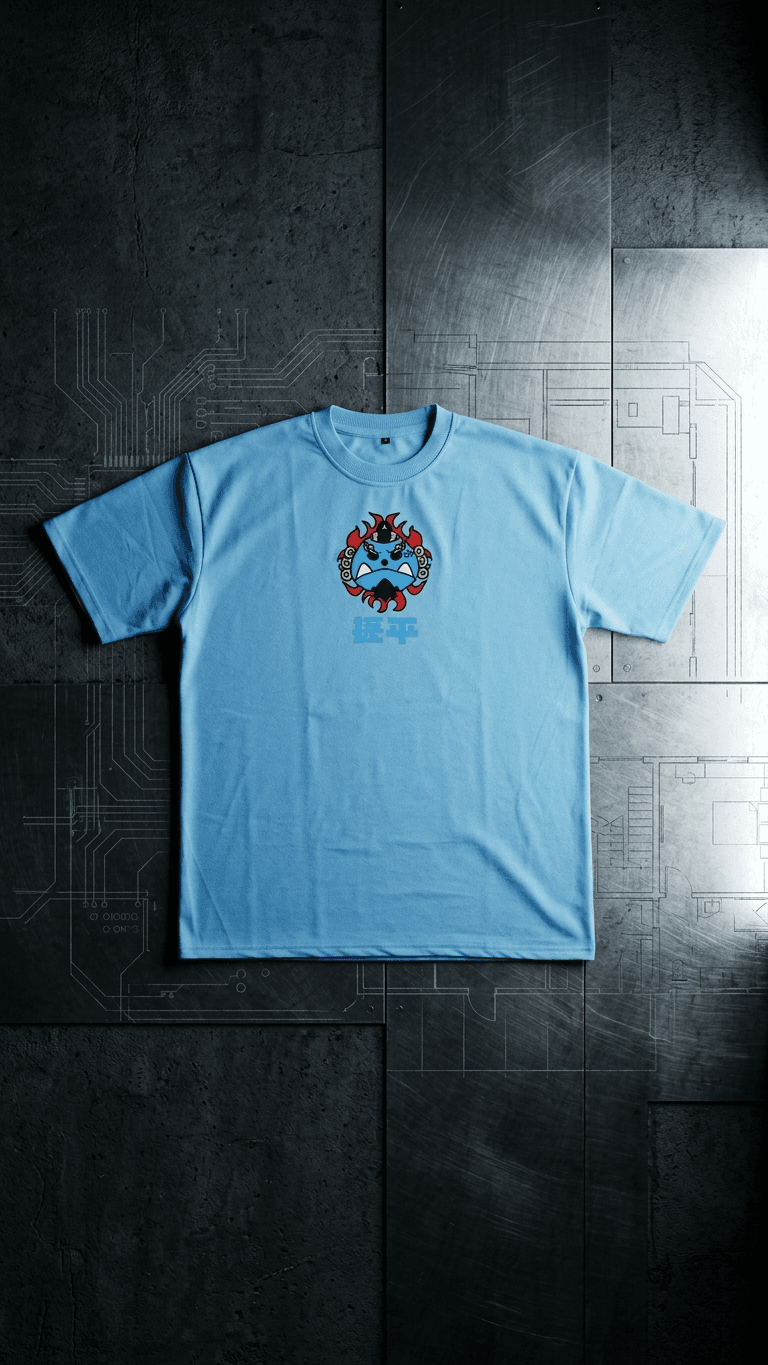 Knight of Sea — Oversized Tee (海の騎士 / Umi no Kishi)